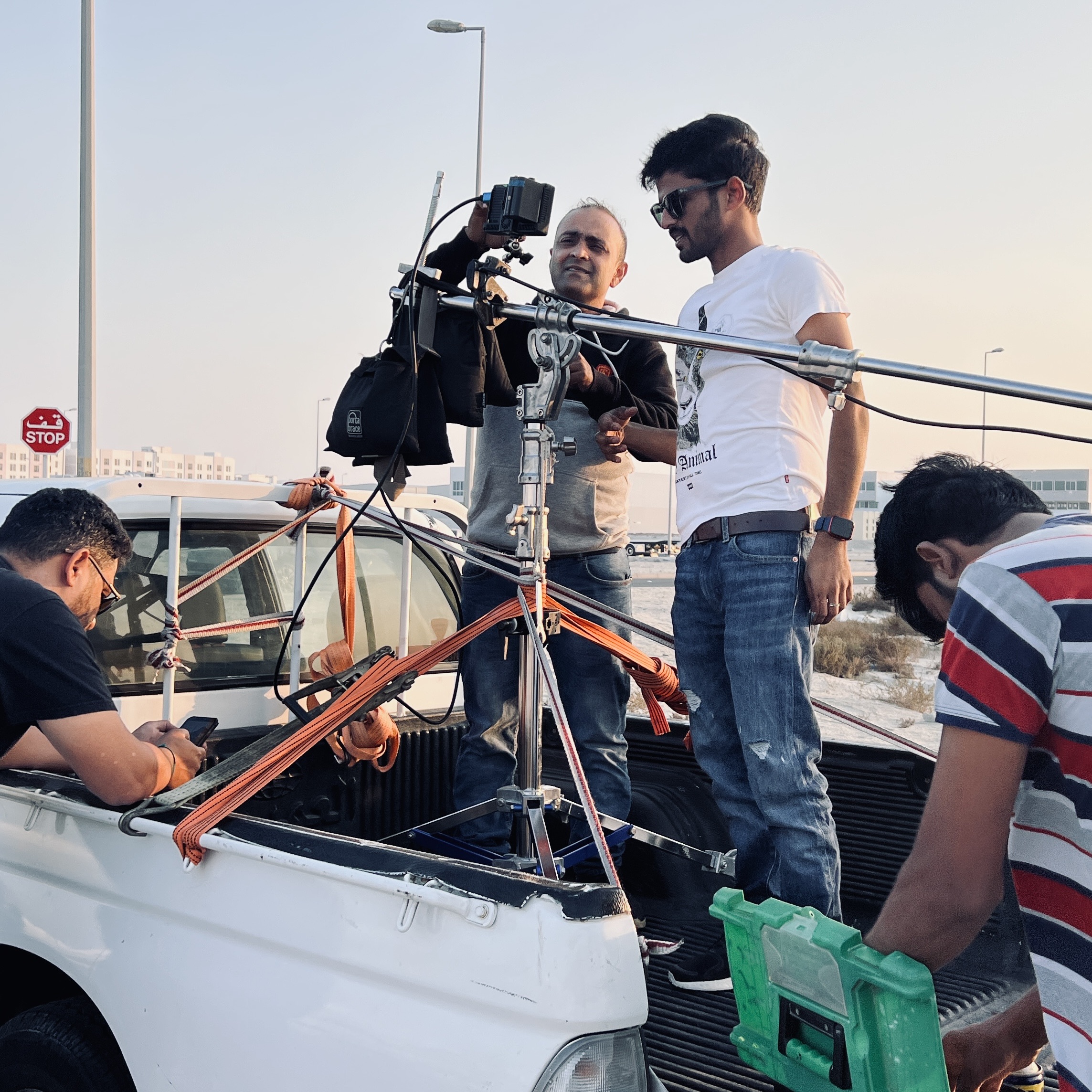 Behind the scenes 10